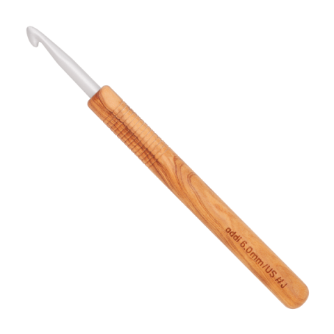 addiNature Olive Crochet Hook (with Grip Handle) - Large