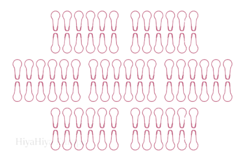 HiyaHiya - Pink Knitter's Safety Pins Bundle